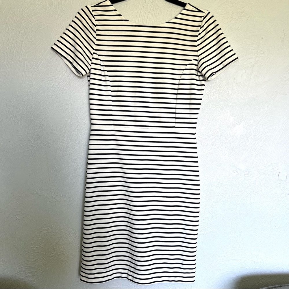 Banana Republic Striped Short Sleeve Dress